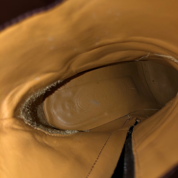 Tods burgundy boots - Picture 6 of 6